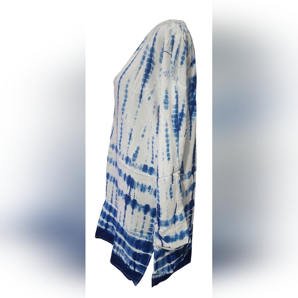 Mud Pie Tie Dye Swim Cover, Womens Medium​ - Picture 2 of 7